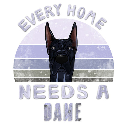 Every Home Needs a Great Dane - Women's V-Neck T-Shirt