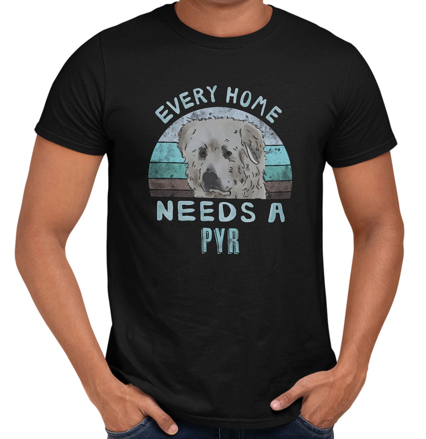 Every Home Needs a Great Pyrenees - Adult Unisex T-Shirt