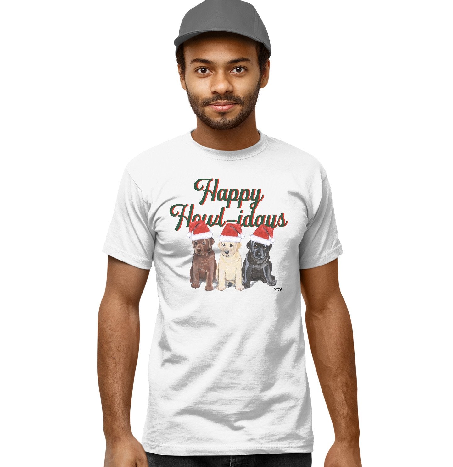 Happy Howlidays - Adult Unisex T-Shirt