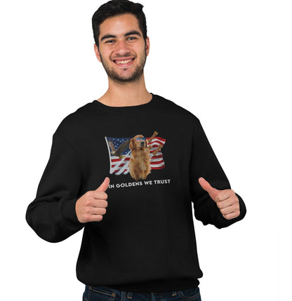 In Golden we Trust - Adult Unisex Crewneck Sweatshirt