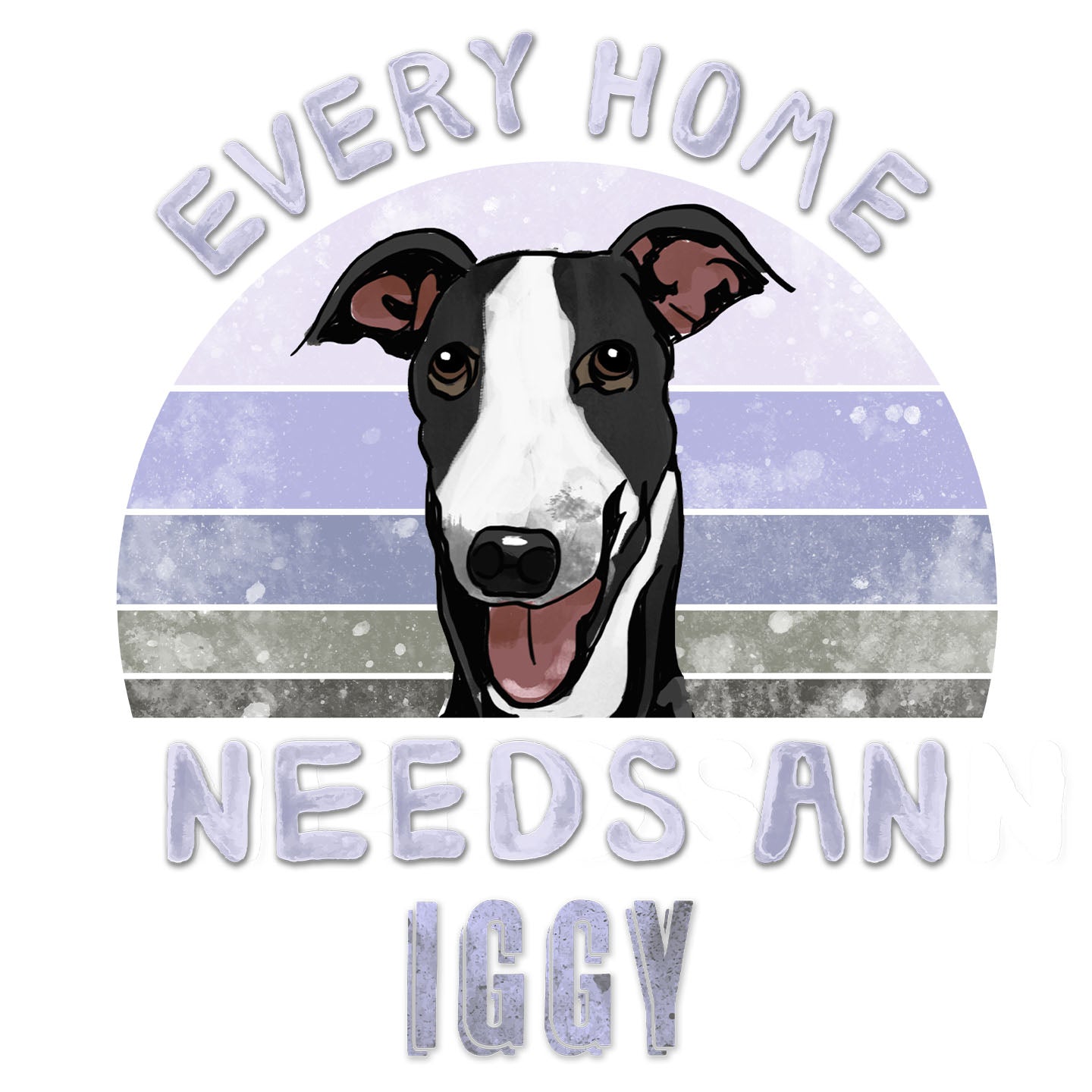 Every Home Needs a Italian Greyhound - Women's V-Neck T-Shirt