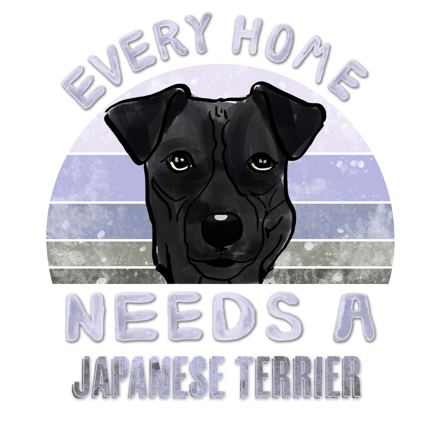 Every Home Needs a Japanese Terrier - Women's V-Neck T-Shirt