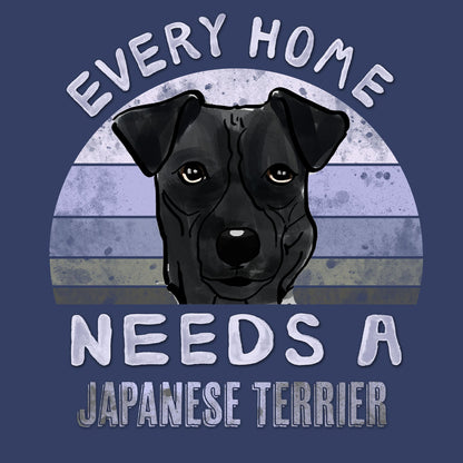Every Home Needs a Japanese Terrier - Adult Unisex Crewneck Sweatshirt
