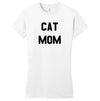 Cat Mom - Women's Fitted T-Shirt