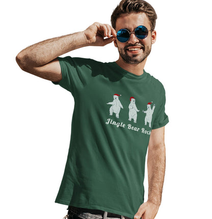 Jingle Bear Rock - Adult Unisex T-Shirt