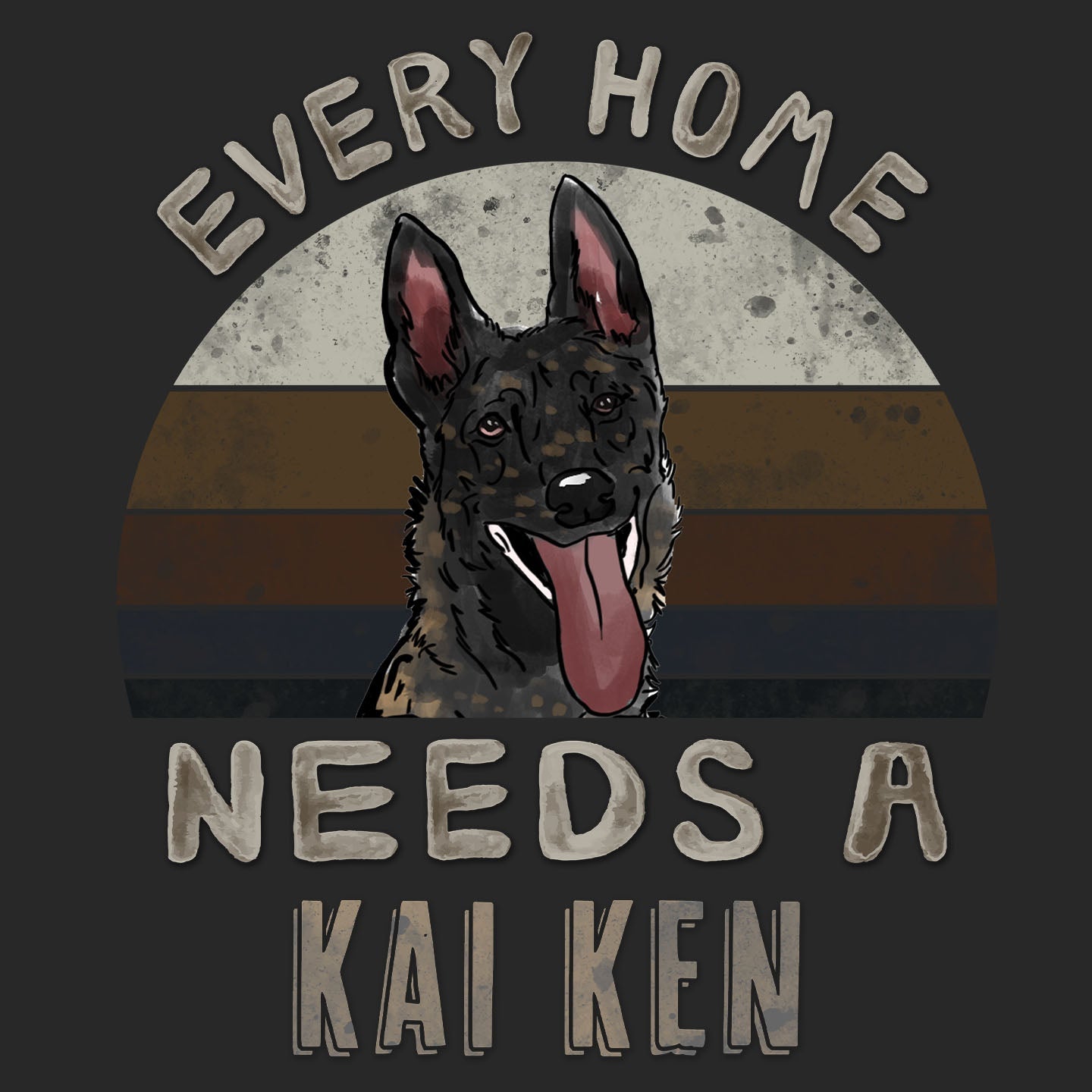Every Home Needs a Kai Ken - Adult Unisex T-Shirt