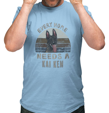 Every Home Needs a Kai Ken - Adult Unisex T-Shirt