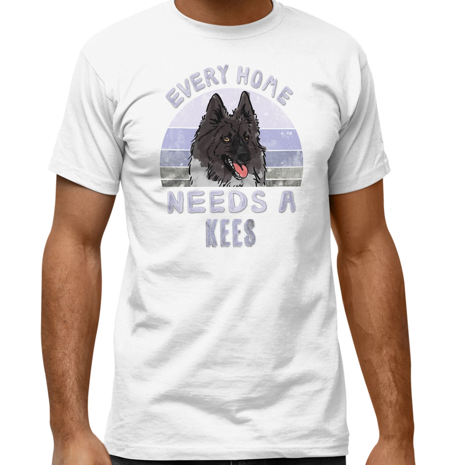 Every Home Needs a Keeshond - Adult Unisex T-Shirt