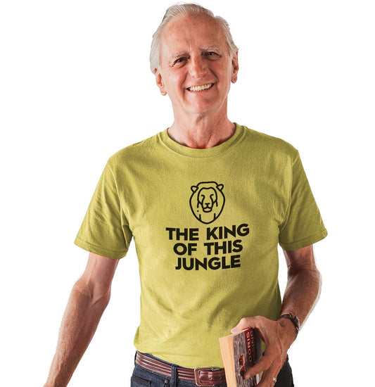 King of This Jungle Dad | Lion Shirt - Adult Unisex T-Shirt