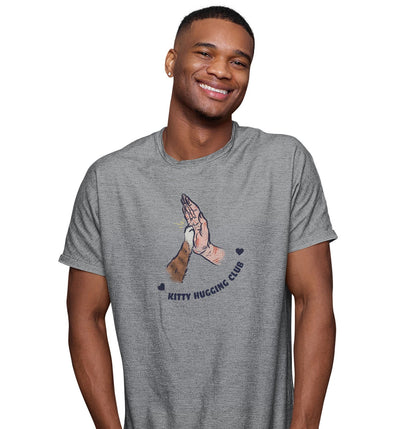 Kitty Hugging Club - Adult Unisex T-Shirt