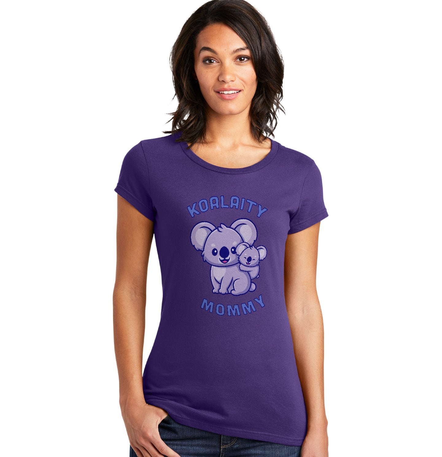Koalaity Mommy - Women's Fitted T-Shirt
