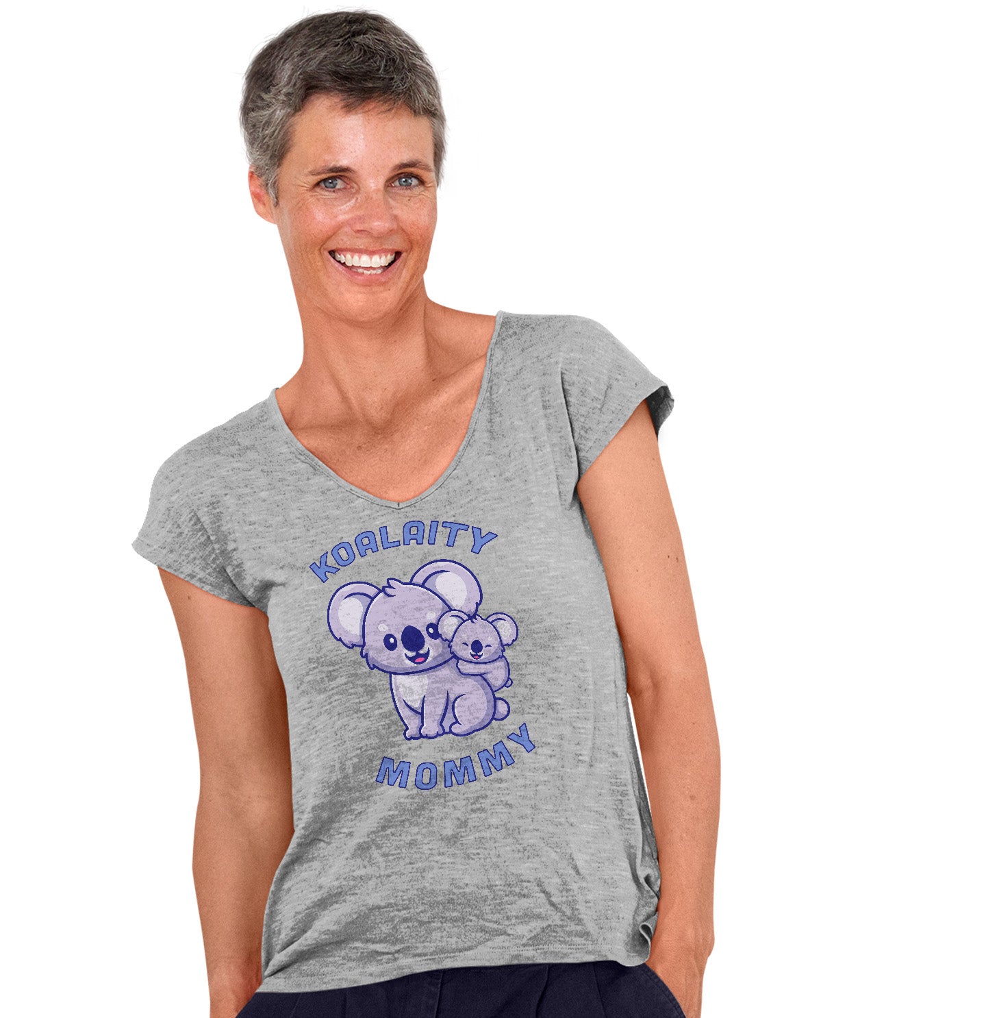 Koalaity Mommy - Women's V-Neck T-Shirt