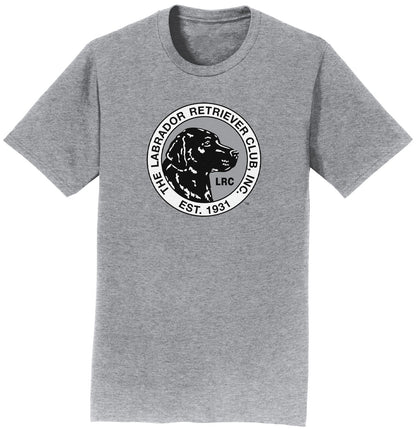 LRC Full Front Black & White Logo - Adult Unisex T-Shirt