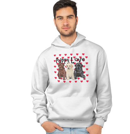 Puppy Love - Adult Unisex Hoodie Sweatshirt