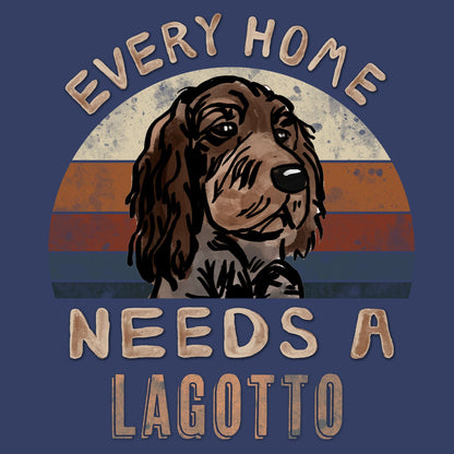 Every Home Needs a Lagotto Romagnolo - Adult Unisex Crewneck Sweatshirt