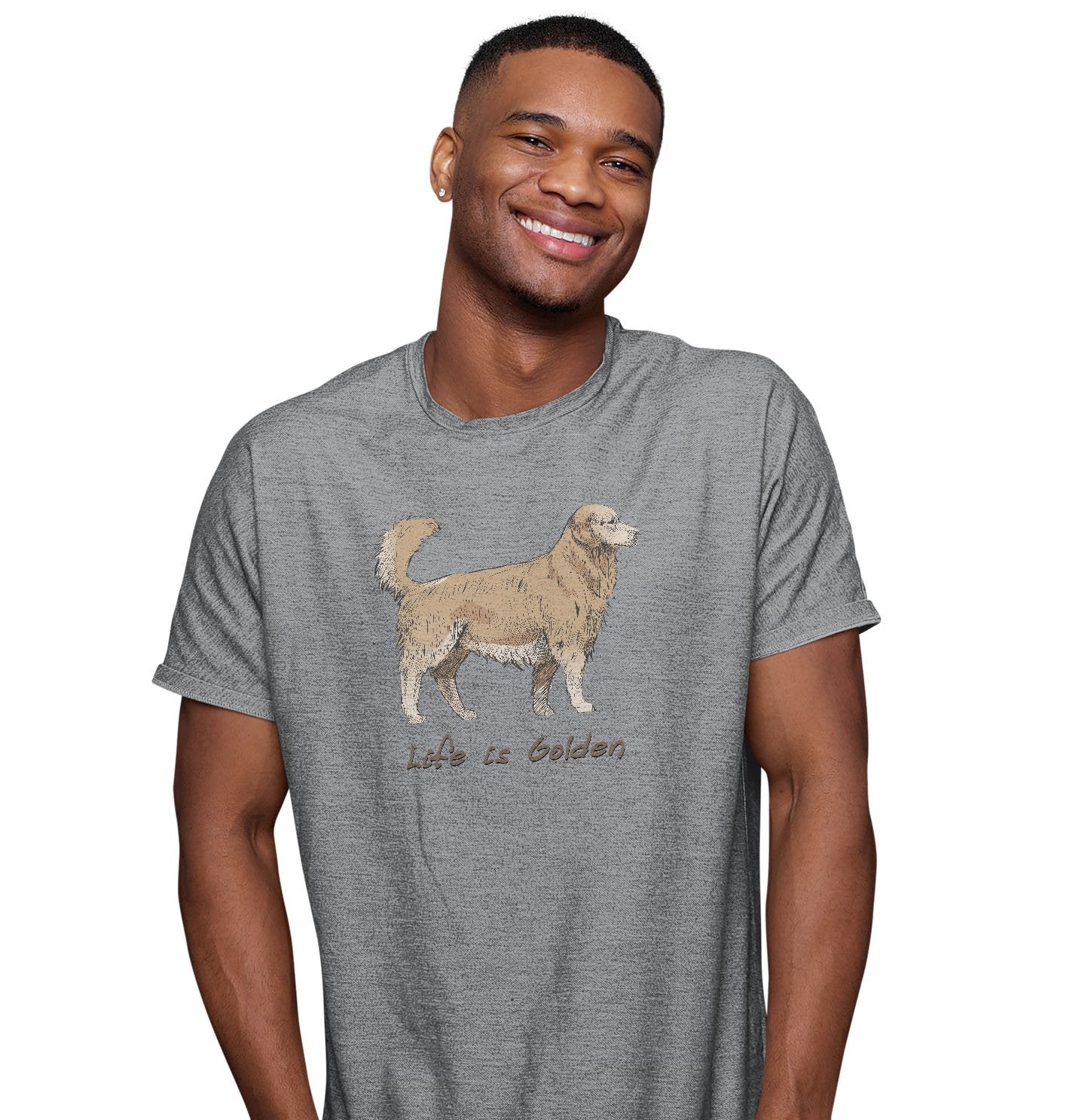 Life Is Golden - Adult Unisex T-Shirt