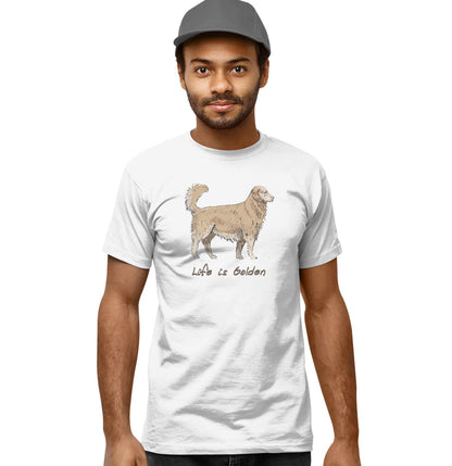 Life Is Golden - Adult Unisex T-Shirt