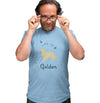 Life Is Golden Retriever - Adult Unisex T-Shirt