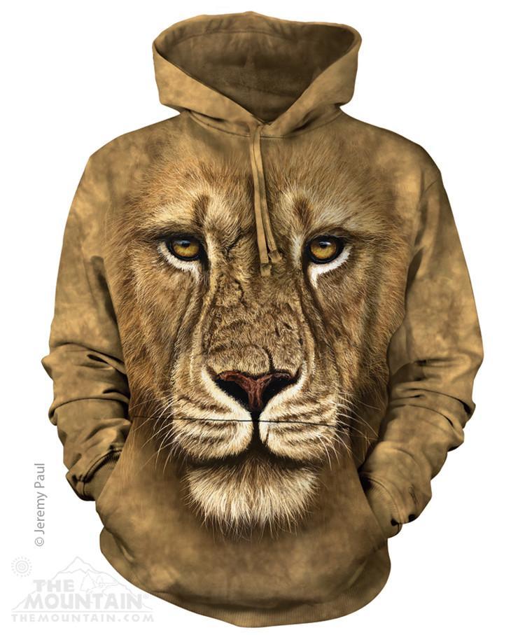 Lion Warrior - The Mountain - 3D Hoodie Animal Sweatshirt