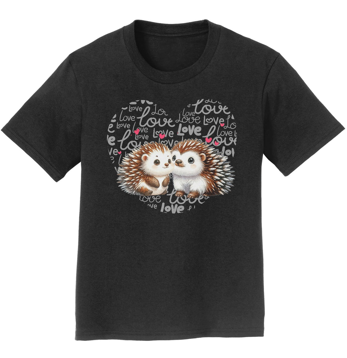 Porcupine Love Heart - Kids' Unisex T-Shirt – AnimalPride.com