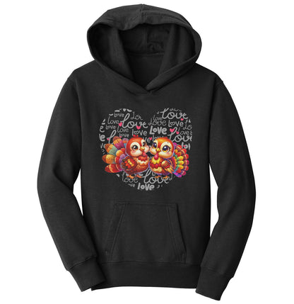 Turkey Love Heart - Kids' Unisex Hoodie Sweatshirt