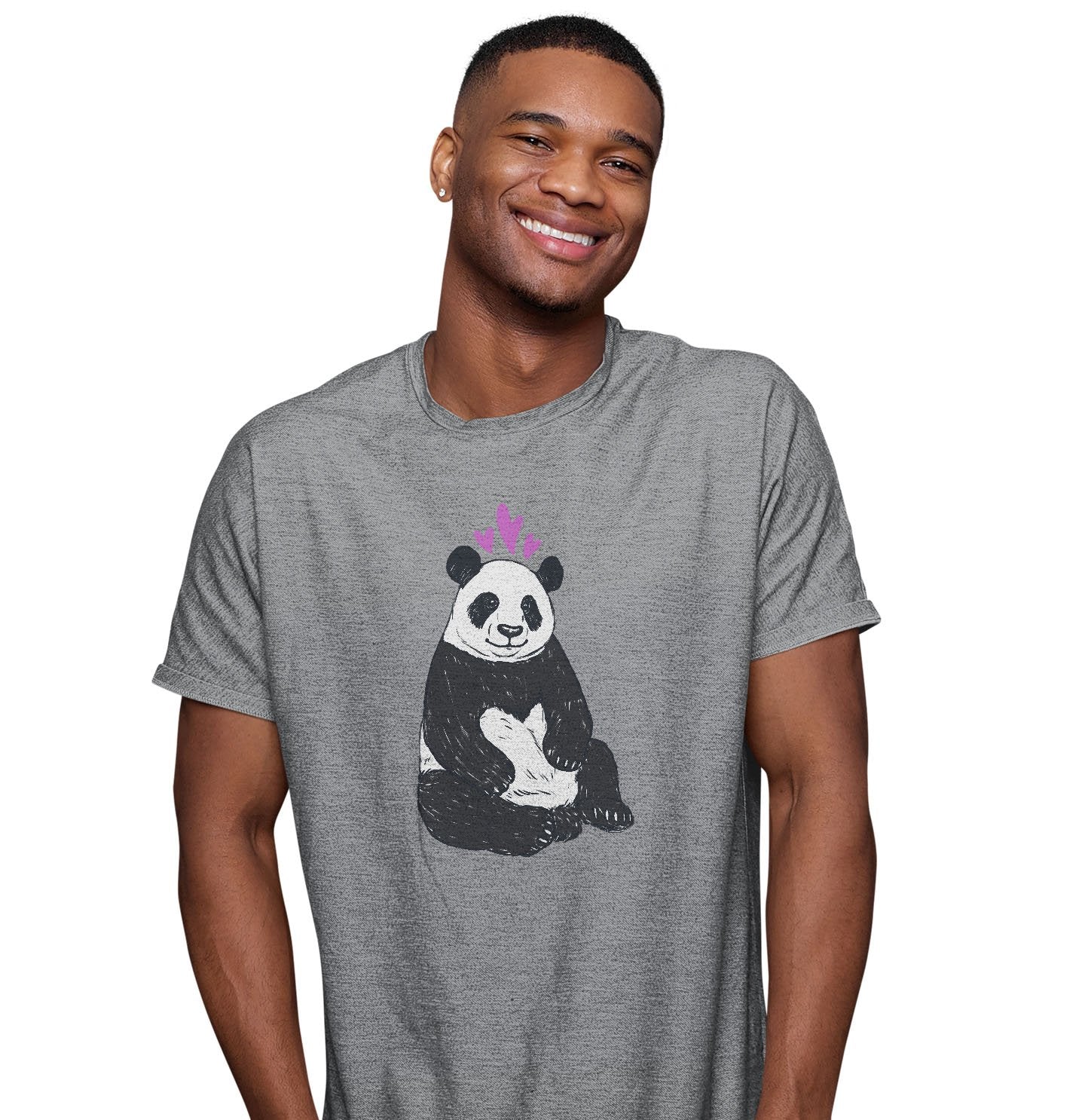 Love Panda - Adult Unisex T-Shirt