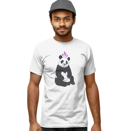 Love Panda - Adult Unisex T-Shirt