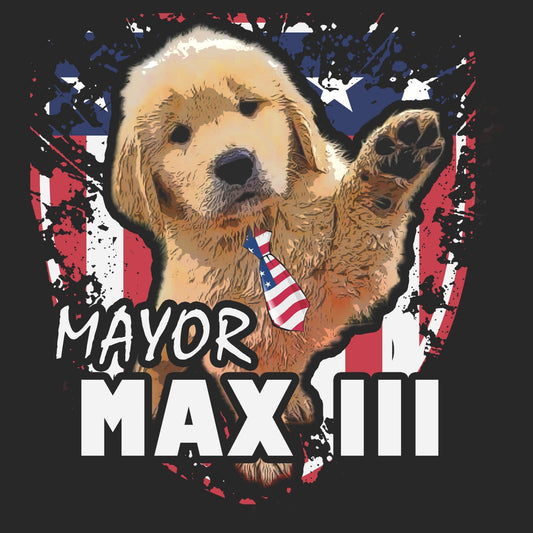 Mayor Max III Waving - Adult Unisex Long Sleeve T-Shirt