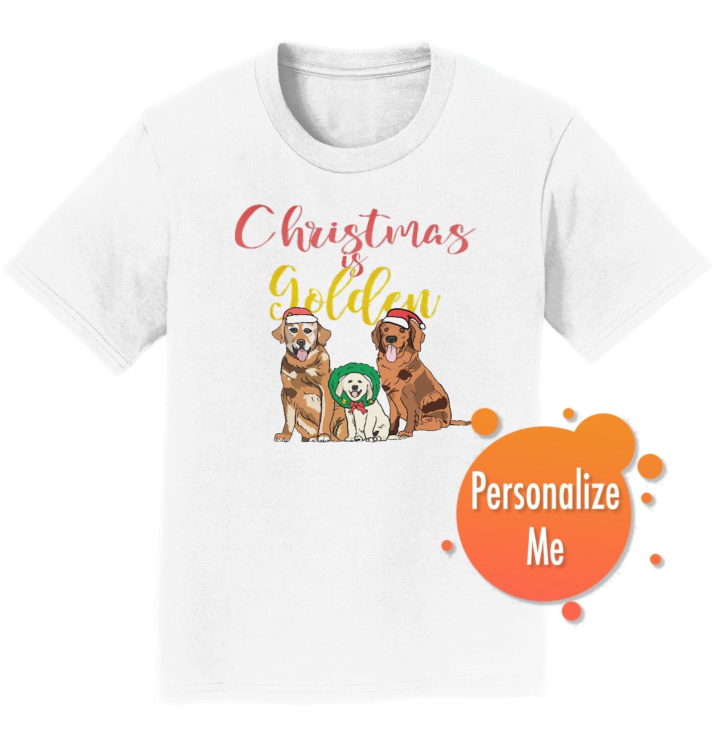 GRRMF Christmas Is Golden - Kids' Unisex T-Shirt