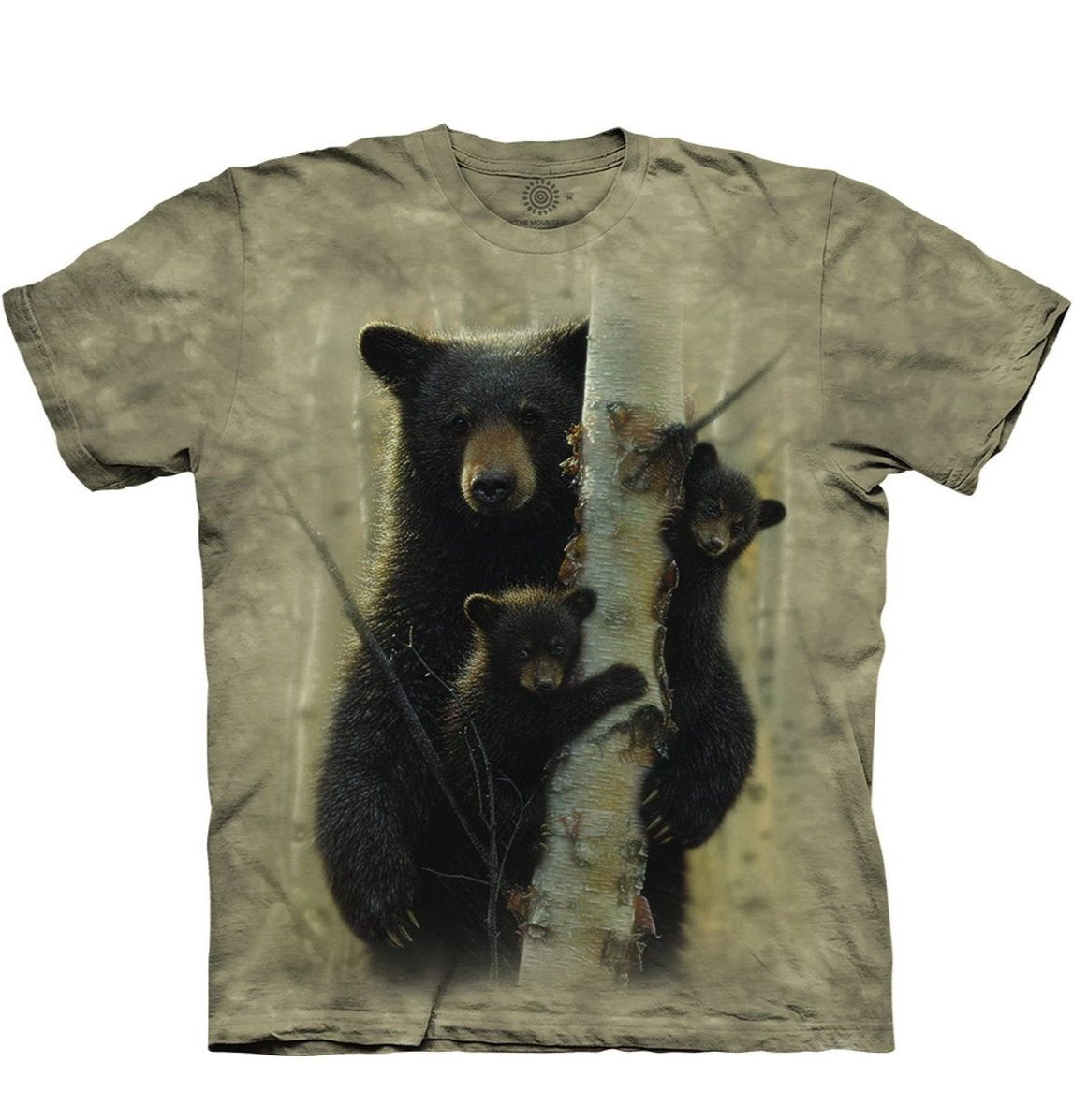 Mama Bear - The Mountain - 3D Animal T-Shirt