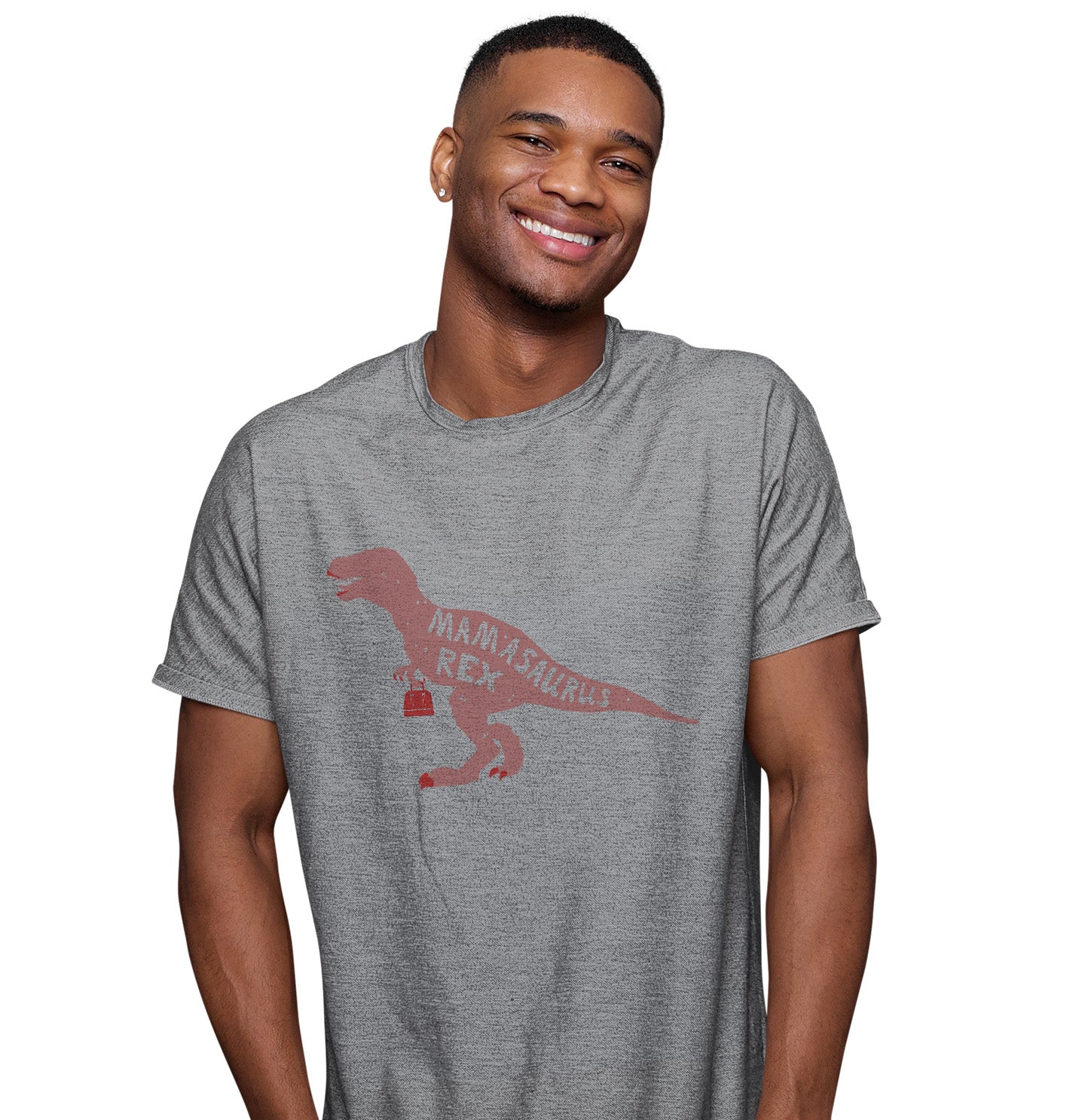 Mamasaurus Rex Silhouette - Adult Unisex T-Shirt