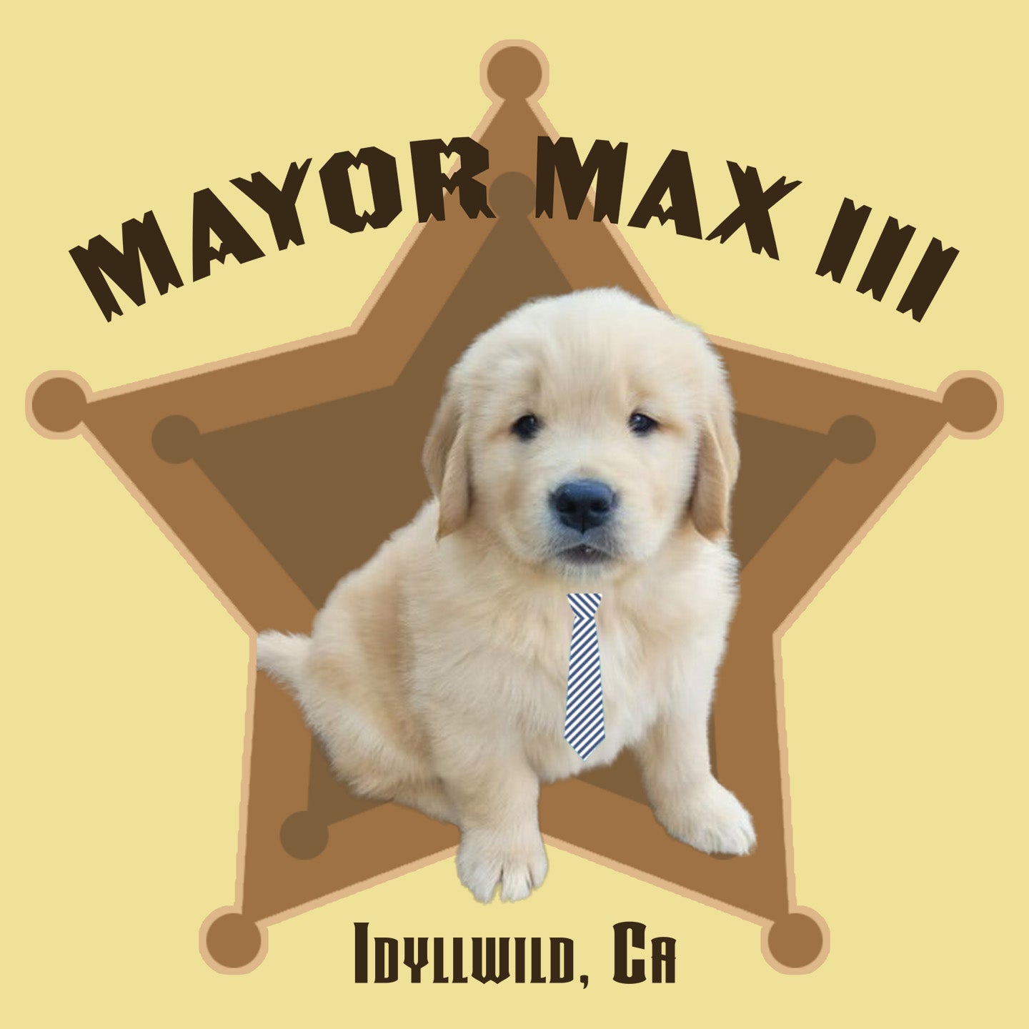 Mayor Max III Badge - Adult Unisex T-Shirt