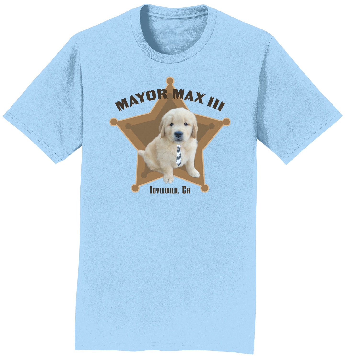 Mayor Max III Badge - Adult Unisex T-Shirt