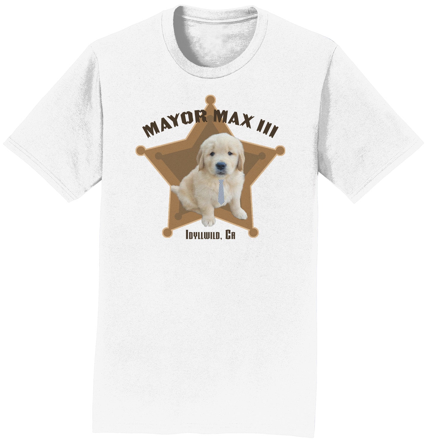 Mayor Max III Badge - Adult Unisex T-Shirt