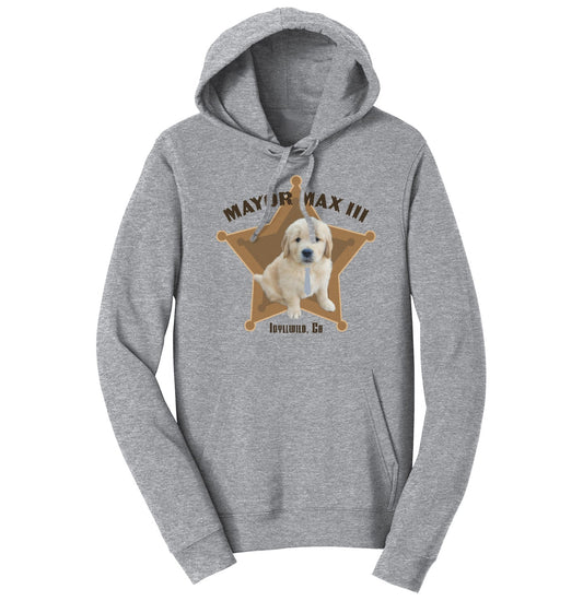 Mayor Max III Badge - Adult Unisex Hoodie Sweatshirt