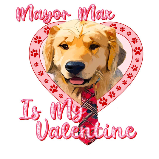Mayor Max Valentine Heart - Kids' Unisex T-Shirt
