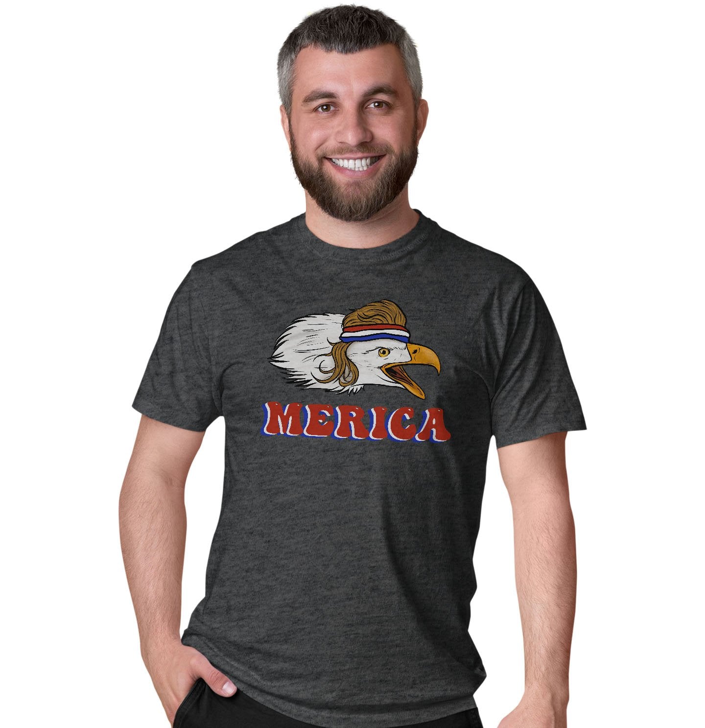 Merica Eagle - Adult Unisex T-Shirt