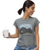 Mount Labmore (Mount Rushmore) - Women's Fitted T-Shirt