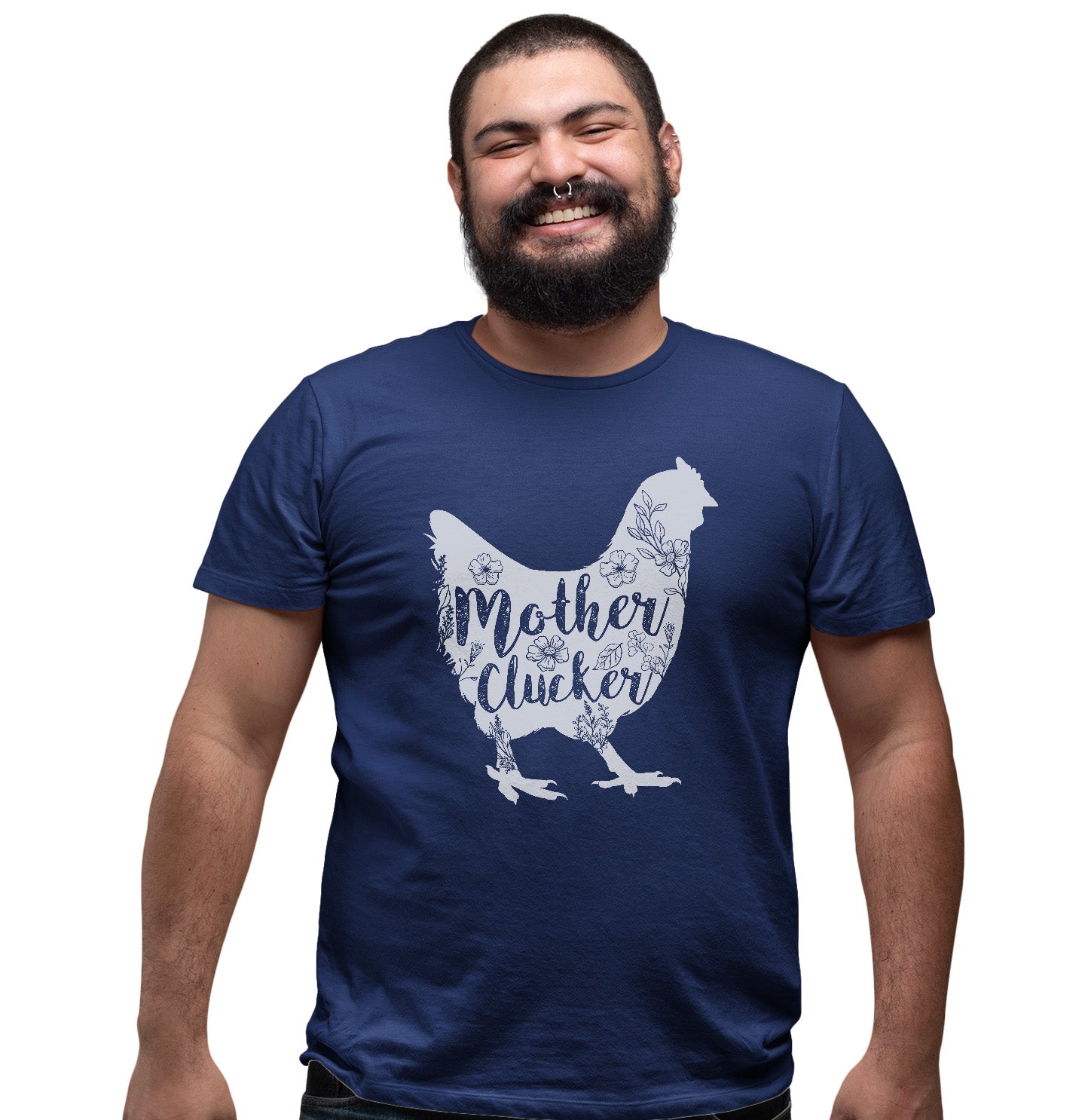 Mother Clucker Silhouette - Adult Unisex T-Shirt