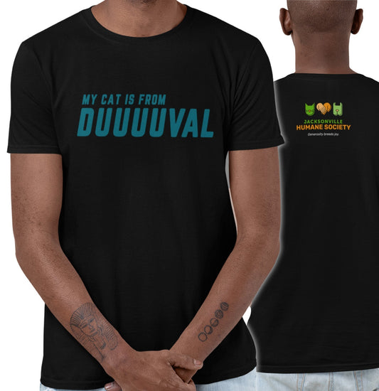 My Cat Is From Duval - Adult Unisex T-Shirt