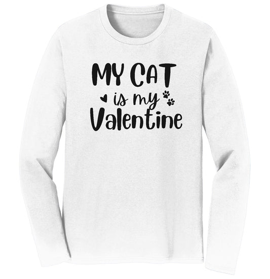 My Cat Valentine - Adult Unisex Long Sleeve T-Shirt