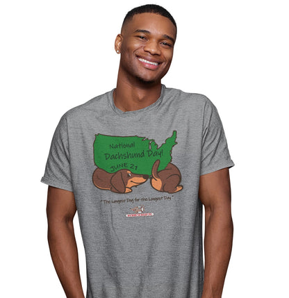 National Dachshund Day - Adult Unisex T-Shirt