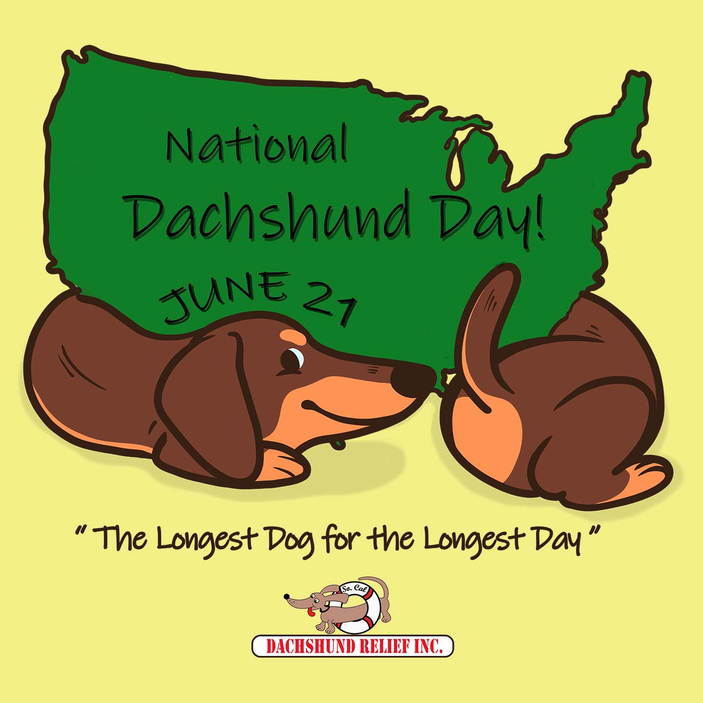 National Dachshund Day - Adult Unisex T-Shirt