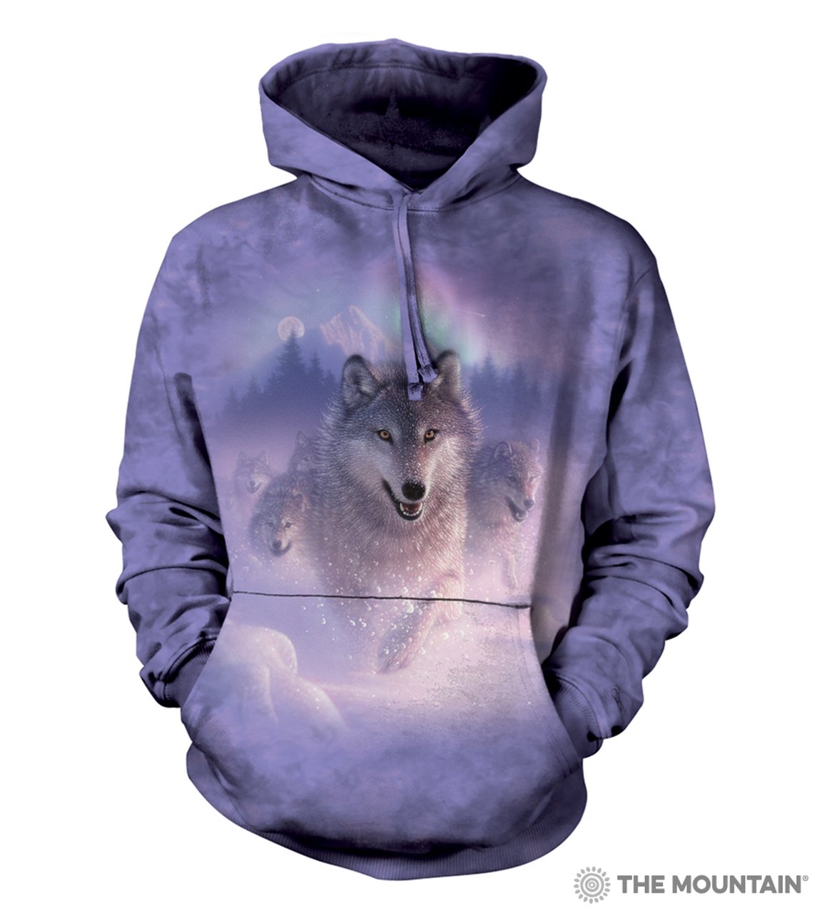 Northern Lights - The Mountain - 3D Hoodie Animal Sweatshirt