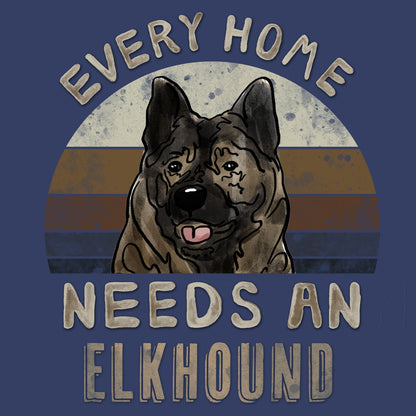 Every Home Needs a Norwegian Elkhound - Adult Unisex Crewneck Sweatshirt