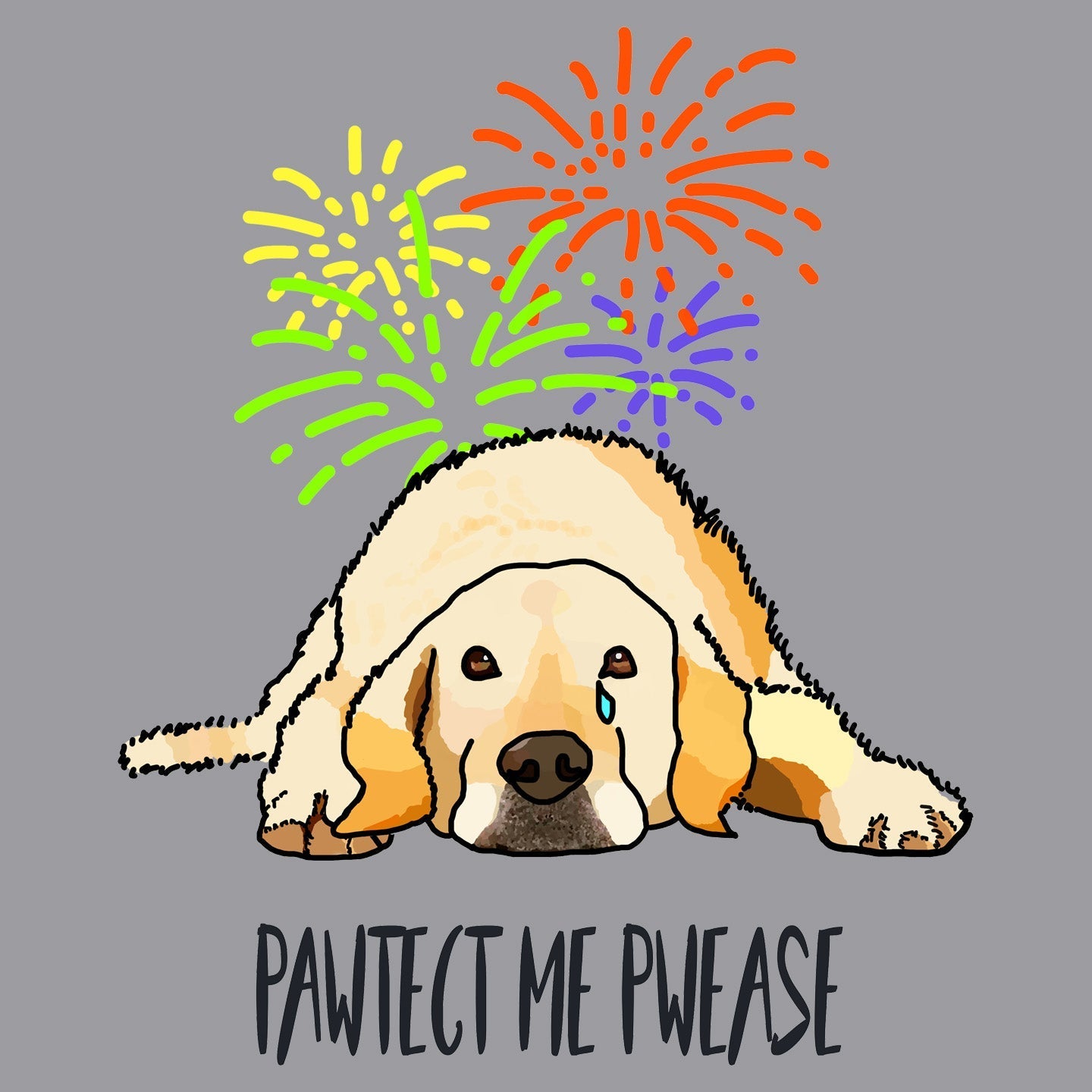 PawtectMePwease - Adult Unisex Long Sleeve T-Shirt