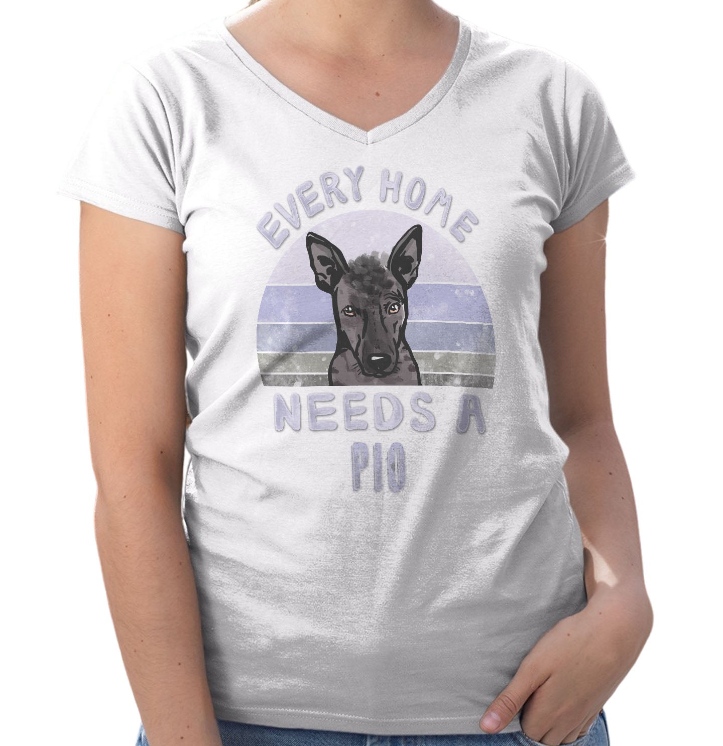 Every Home Needs a Peruvian Inca Orchid - Women's V-Neck T-Shirt