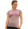 Pink Paw Heart - Women's Fitted T-Shirt