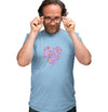 Pink Paw Heart - Adult Unisex T-Shirt