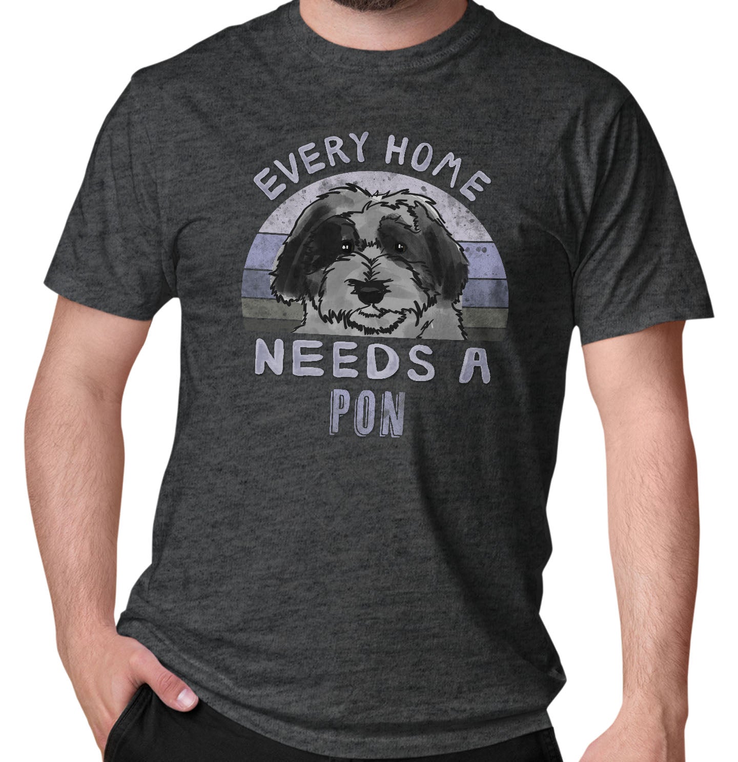 Every Home Needs a Polish Lowland Sheepdog - Adult Unisex T-Shirt